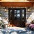 Black Outdoor Wall Lantern Sconce Waterproof Porch Light Fixture